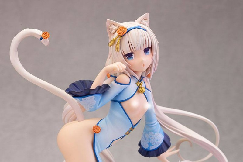 Nekopara PVC Statue 1/6 Vanilla Chinese Dress edition illustration by Sayori DX Ver. (Alphamax)