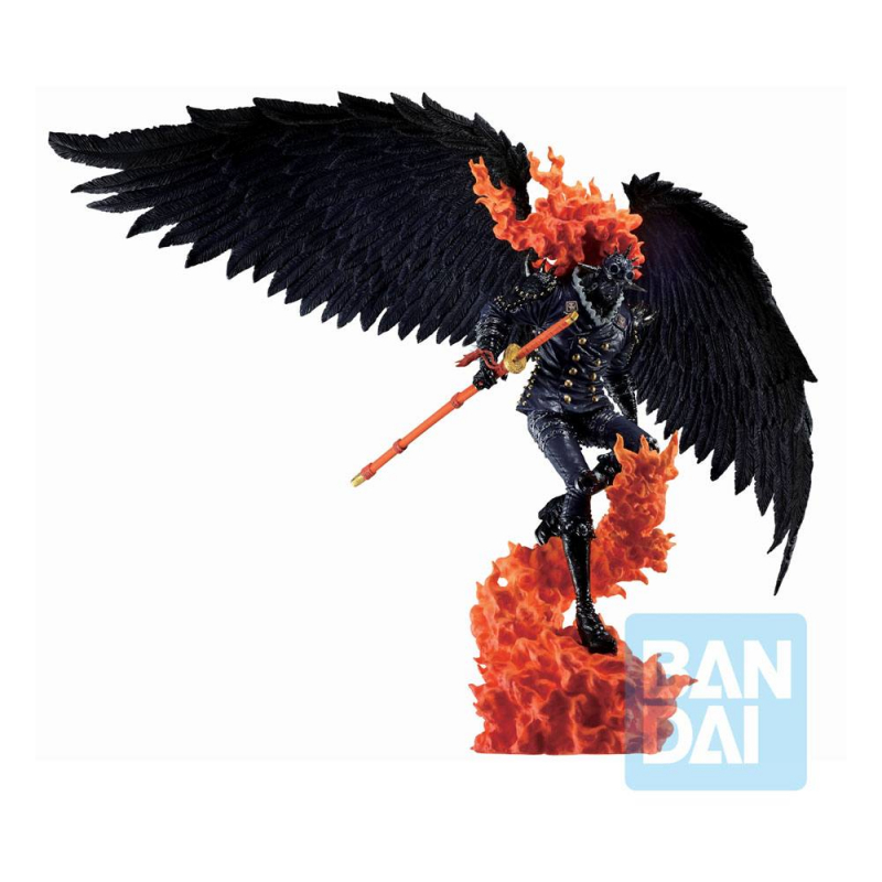 One Piece Ichibansho PVC Statue King (The Fierce Men Who Gathered At The Dragon) (Bandai)