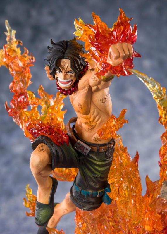 One Piece FiguartsZERO PVC Statue Portgas D. Ace -Commander of the 2nd Division- (Bandai)