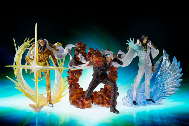 One Piece FiguartsZERO PVC Statue -The Three Admirals- Kuzan (Aokiji) (Bandai)