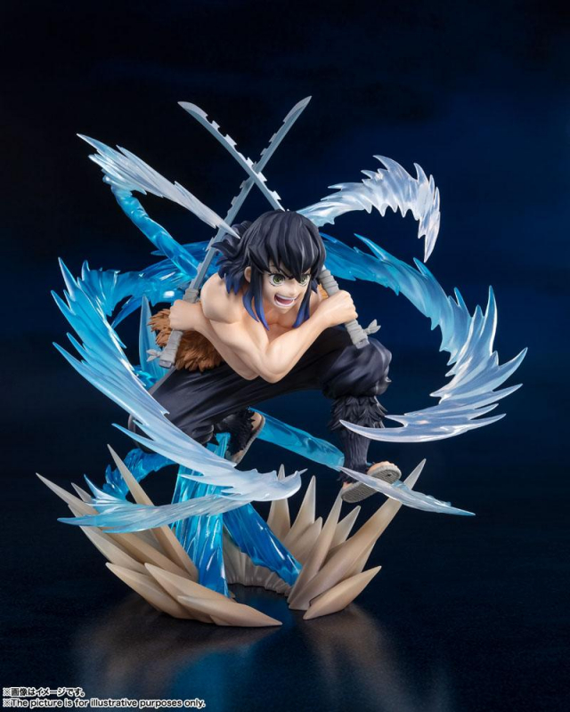 Demon Slayer: Kimetsu no Yaiba FiguartsZERO PVC Statue Inosuke Hasiraba (Beast Breathing) (Bandai)