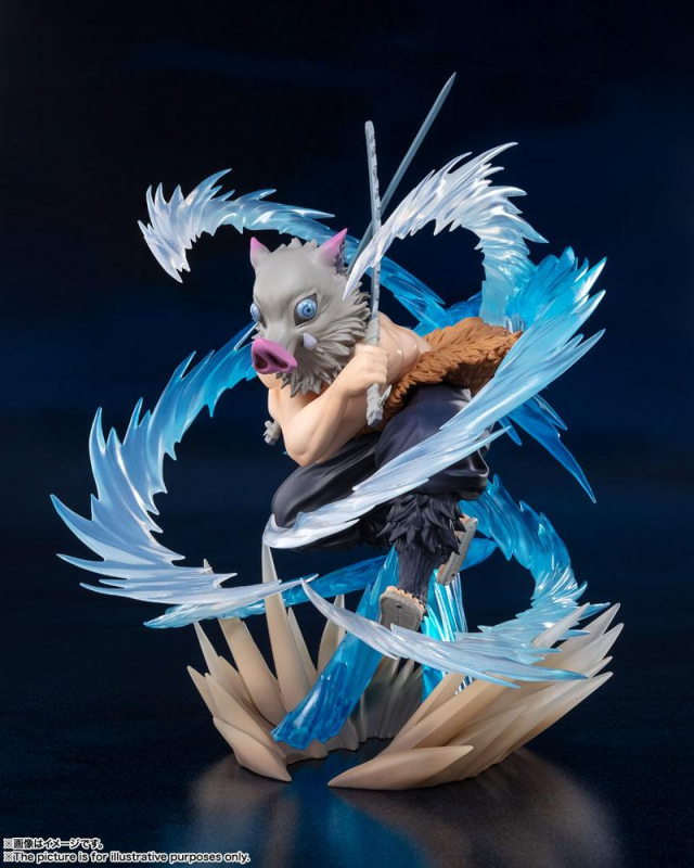 Demon Slayer: Kimetsu no Yaiba FiguartsZERO PVC Statue Inosuke Hasiraba (Beast Breathing) (Bandai)