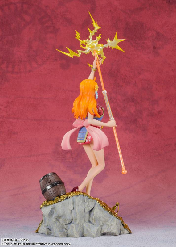 One Piece FiguartsZERO PVC Statue Nami by Eiichiro Oda WT100 Daikaizoku Hyakkei (Bandai)