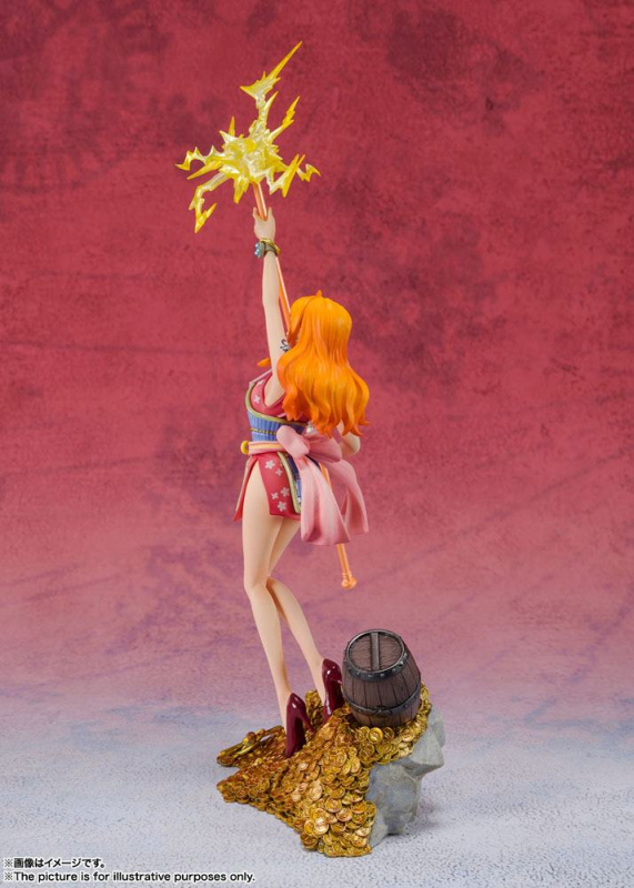 One Piece FiguartsZERO PVC Statue Nami by Eiichiro Oda WT100 Daikaizoku Hyakkei (Bandai)