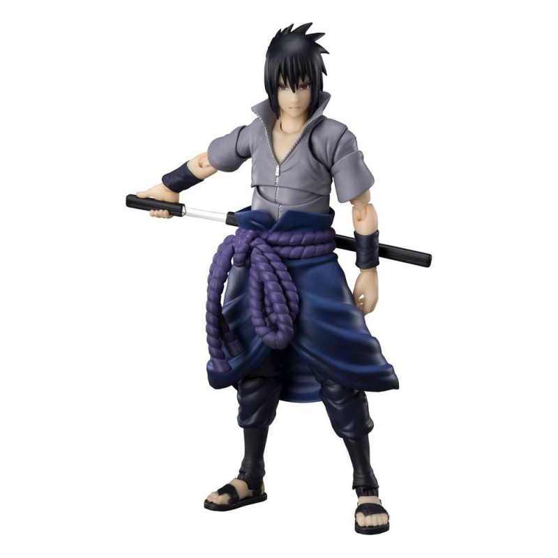 Naruto Shippuden S.H. Figuarts Actionfigur Sasuke Uchiha -He who bears all Hatred- (Bandai)