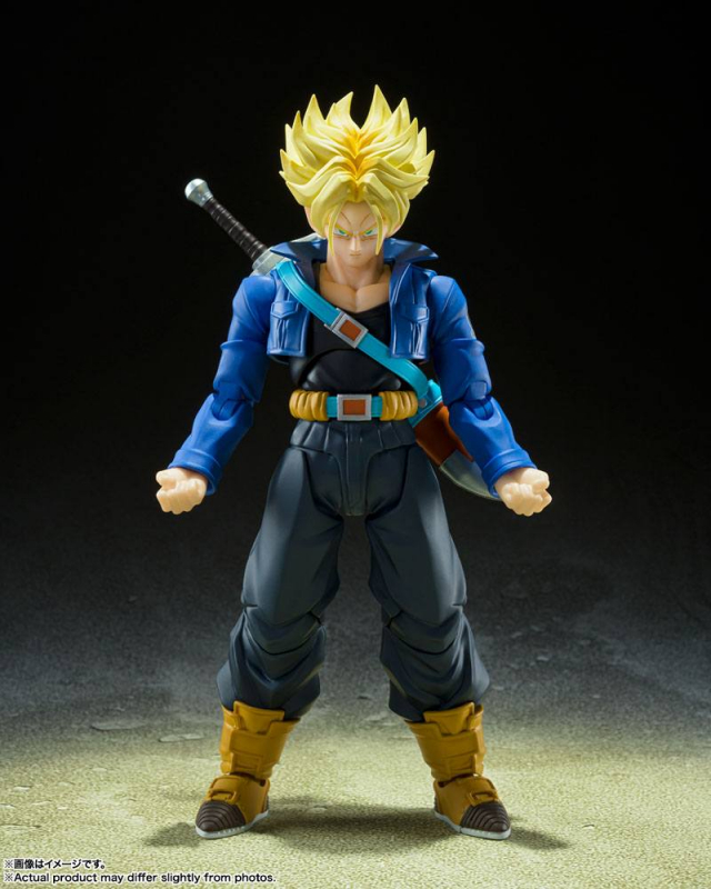 Dragon Ball Z S.H. Figuarts Actionfigur Super Saiyan Trunks (The Boy From The Future) (Bandai)