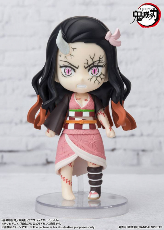 Demon Slayer: Kimetsu no Yaiba Figuarts mini Actionfigur Nezuko Kamado Demon Form Advancing (Bandai)