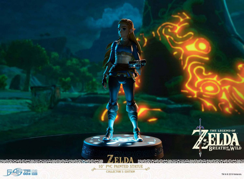 The Legend of Zelda Breath of the Wild PVC Statue Zelda Collector's Edition (First 4 Figures)