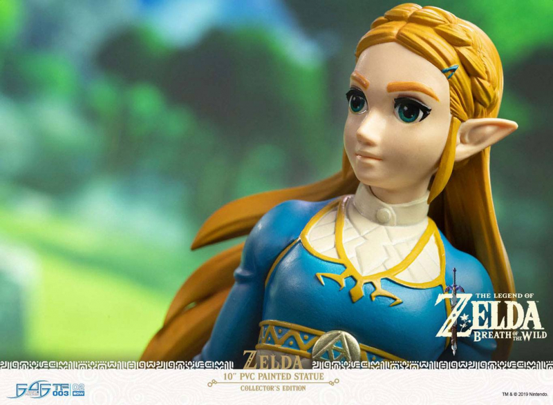 The Legend of Zelda Breath of the Wild PVC Statue Zelda Collector's Edition (First 4 Figures)