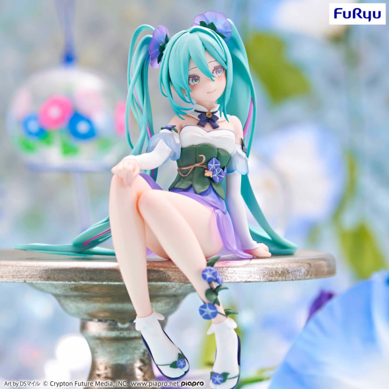 Hatsune Miku Noodle Stopper PVC Statue Miku Flower Fairy Morning Glory (Furyu)