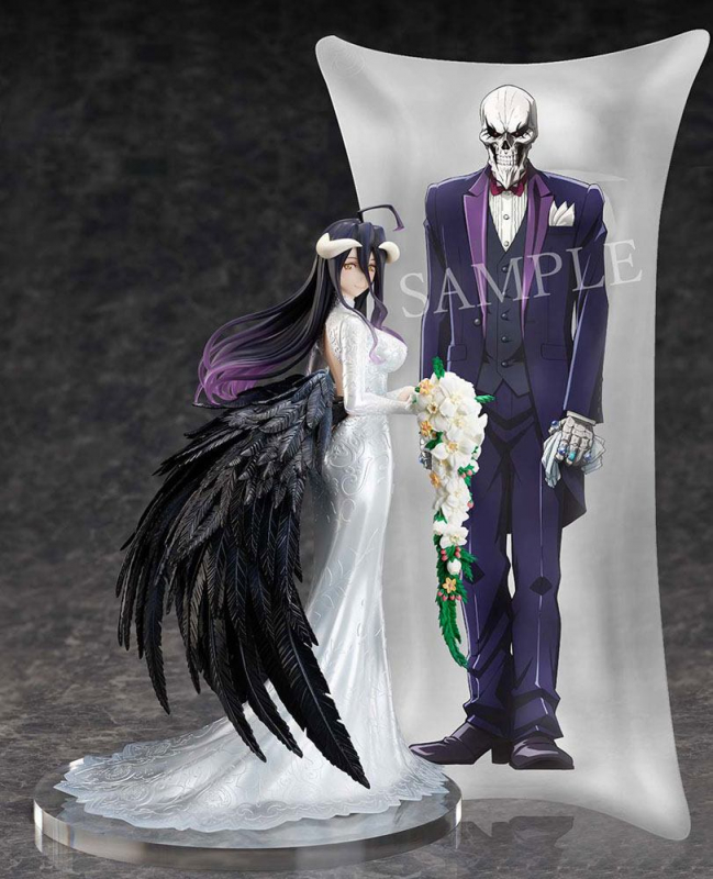 Overlord III PVC Statue 1/8 Albedo Wedding Dress Version (FuRyu)