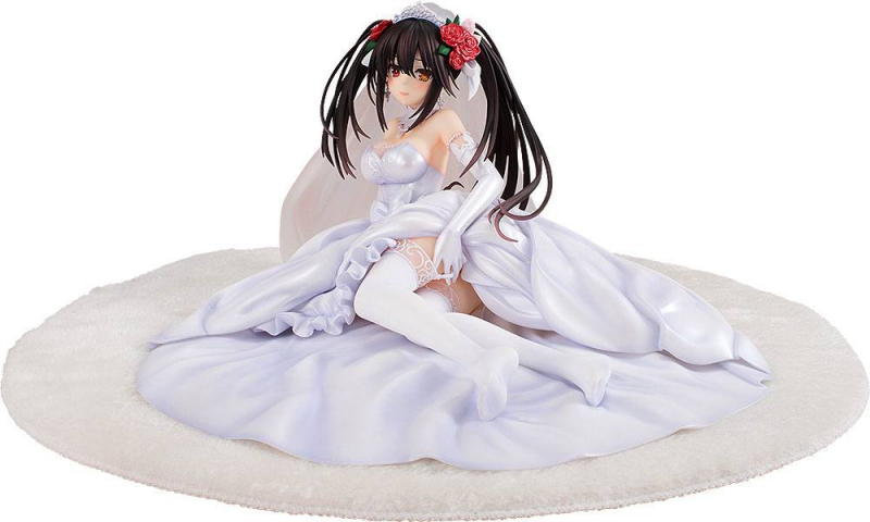 Date A Live PVC Statue 1/7 Light Novel Edition Kurumi Tokisaki: Wedding Dress Ver. (Kadokawa)