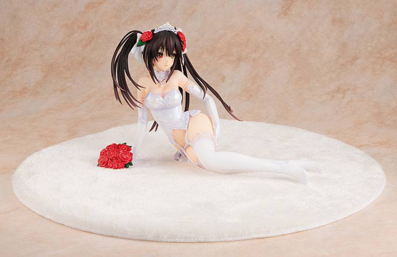 Date A Live PVC Statue 1/7 Light Novel Edition Kurumi Tokisaki: Wedding Dress Ver. (Kadokawa)