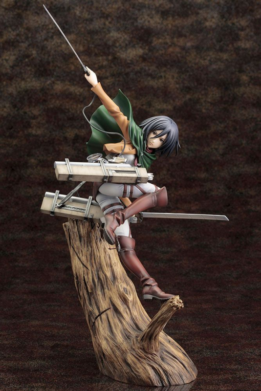 Attack on Titan ARTFX J Statue 1/8 Mikasa Ackerman Renewal Package Ver. (Kotobukiya)