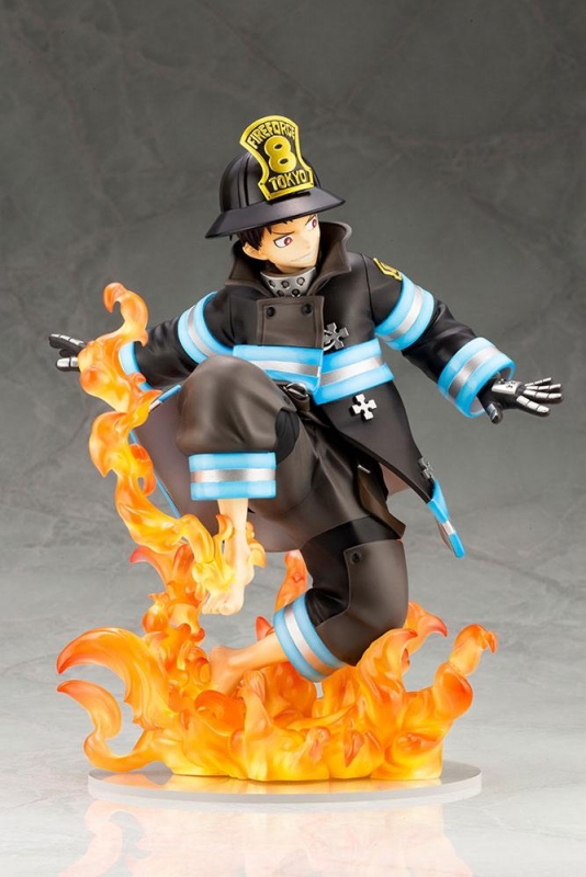 Fire Force ARTFXJ Statue 1/8 Shinra Kusakabe Glows in the Dark Bonus Edition (Kotobukiya)