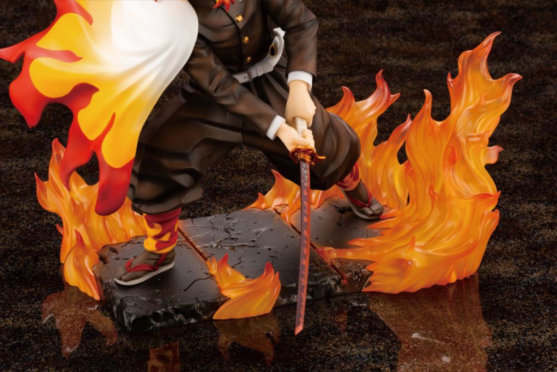 Demon Slayer: Kimetsu no Yaiba ARTFXJ Statue 1/8 Kyojuro Rengoku Bonus Edition (Kotobukiya)