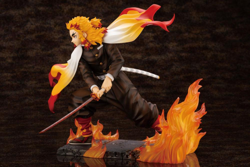 Demon Slayer: Kimetsu no Yaiba ARTFXJ Statue 1/8 Kyojuro Rengoku Bonus Edition (Kotobukiya)