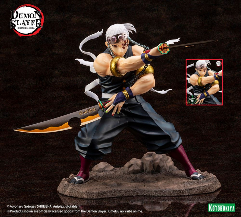 Demon Slayer: Kimetsu no Yaiba ARTFXJ Statue 1/8 Tengen Uzui Bonus Edition (Kotobukiya)