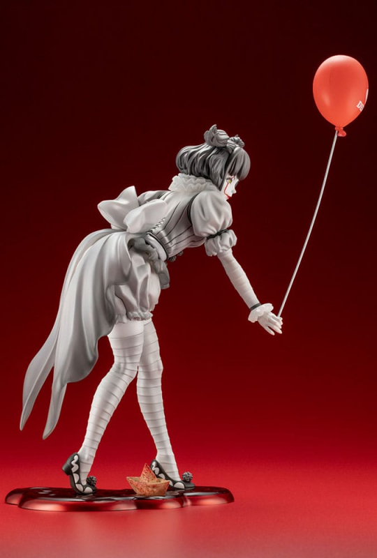 Stephen King's Es 2017 Bishoujo PVC Statue 1/7 Pennywise Monochrome (Kotobukiya)