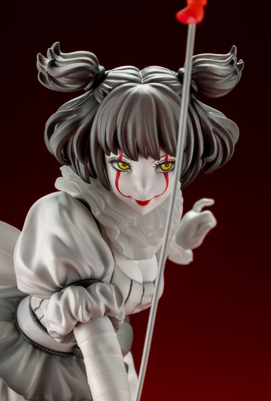 Stephen King's Es 2017 Bishoujo PVC Statue 1/7 Pennywise Monochrome (Kotobukiya)