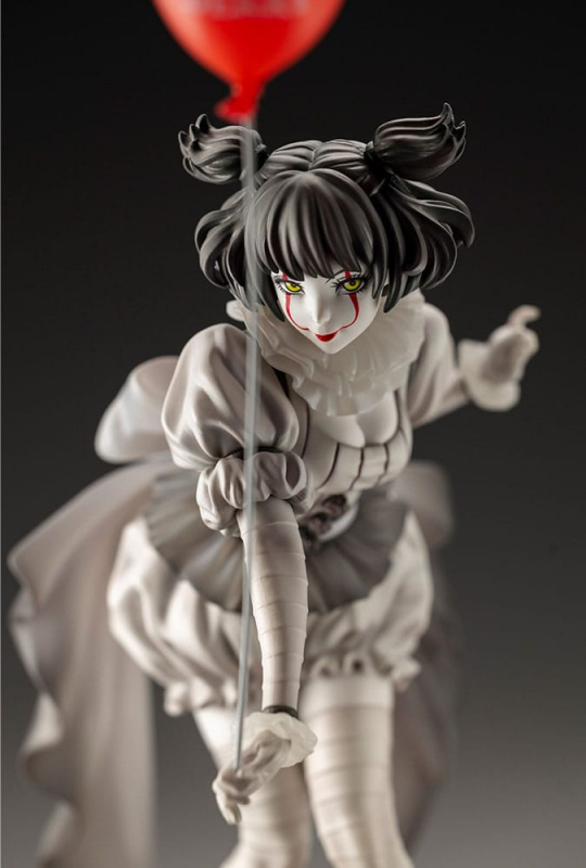 Stephen King's Es 2017 Bishoujo PVC Statue 1/7 Pennywise Monochrome (Kotobukiya)