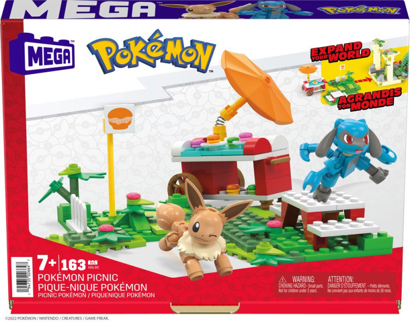 Pokémon Mega Construx Bauset Pokémon Picnic (Mattel)