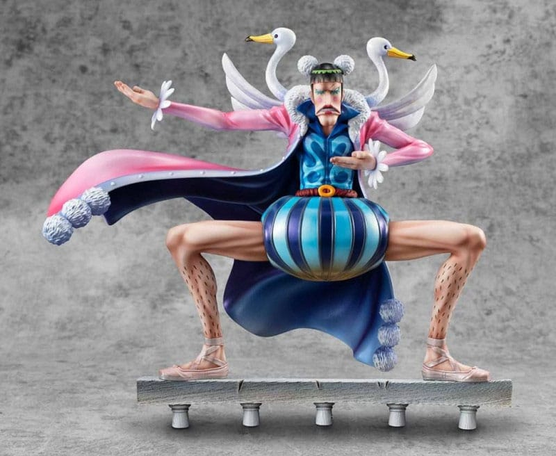 One Piece P.O.P PVC Statue Playback Memories Mr. 2 Bon Clay (Megahouse)