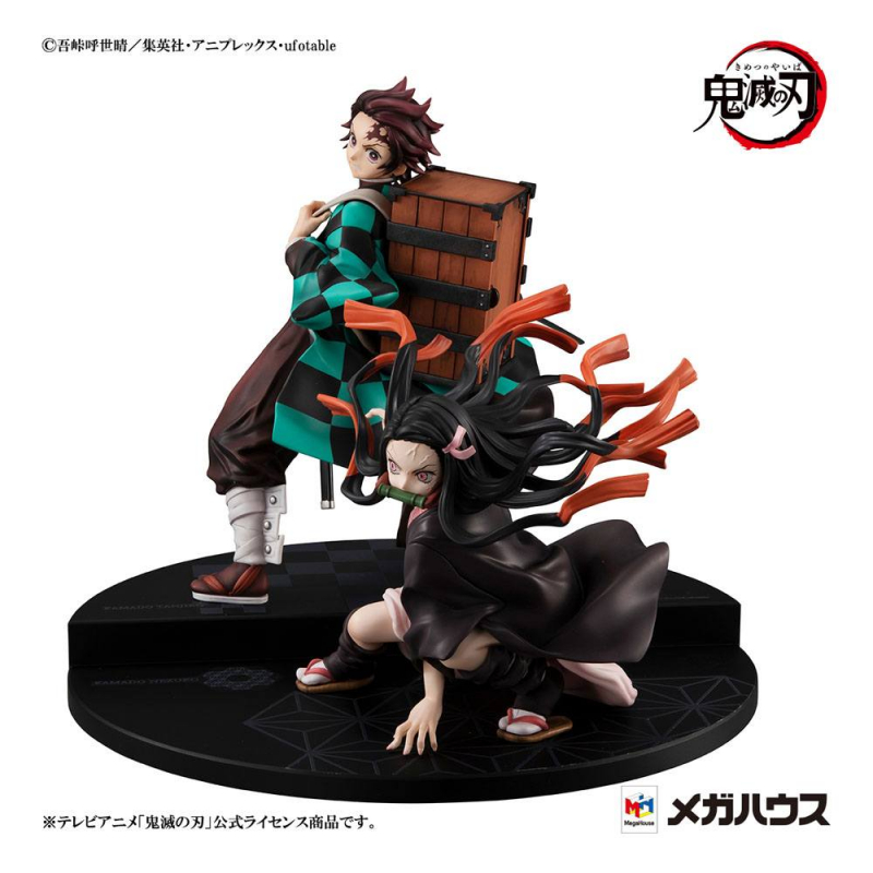 Demon Slayer Kimetsu no Yaiba Precious G.E.M. Serie Statuen Kamado Brother & Sister (MegaHouse)