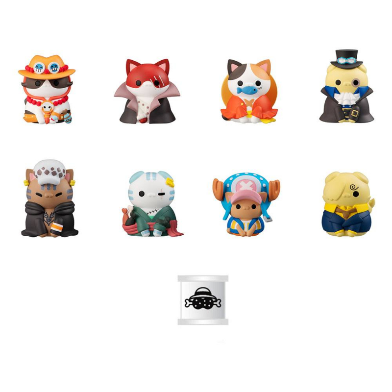 One Piece Mega Cat Project NyanPieceNyan! Vol. 1 Special Set (MegaHouse)