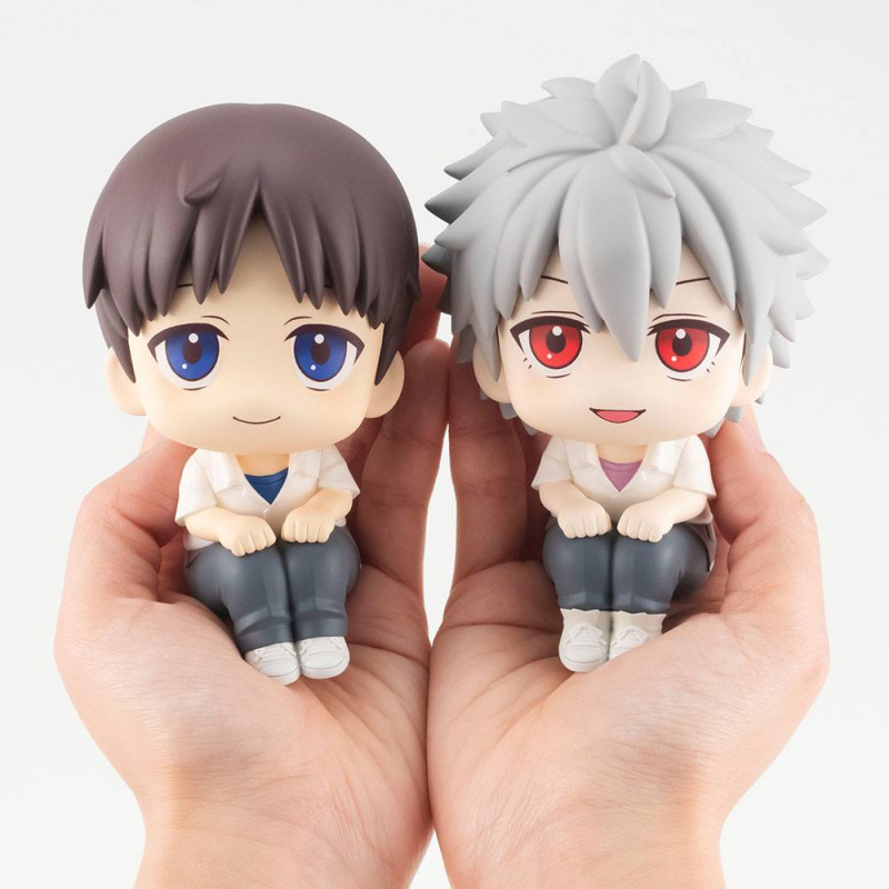 Evangelion: 3.0+1.0 Thrice Upon a Time Look Up PVC Statuen Shinji Ikari & Kaworu Nagisa Limited Ver. (MegaHouse)