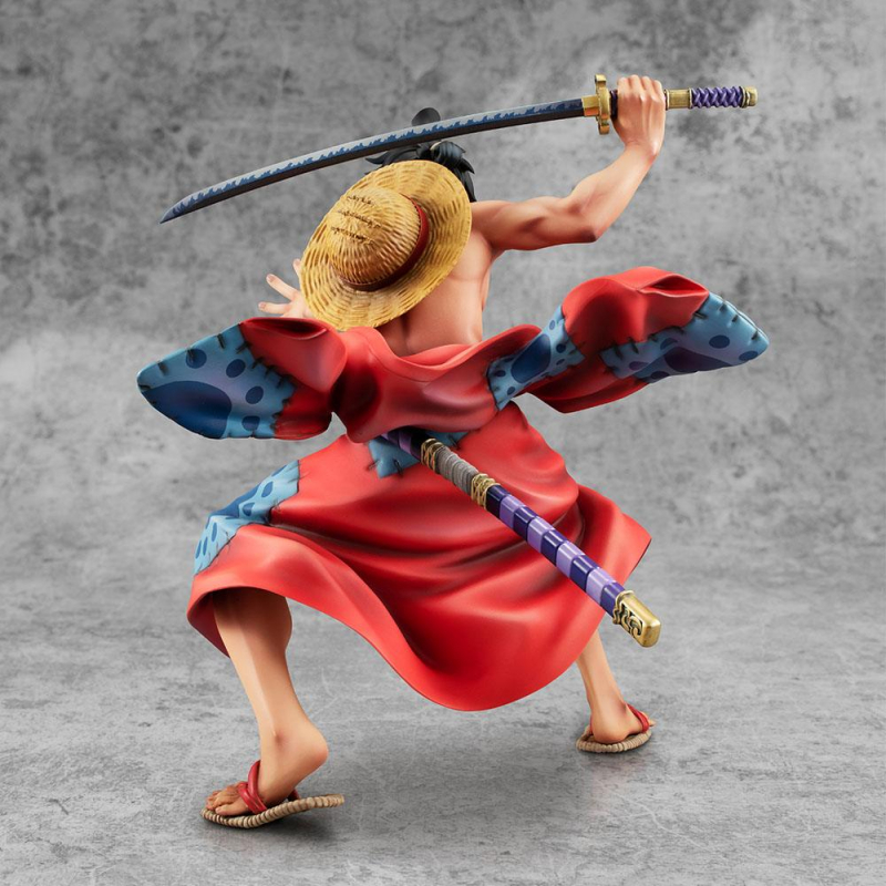 One Piece P.O.P PVC Statue Warriors Alliance Ruffy Taro (MegaHouse) BACKORDER