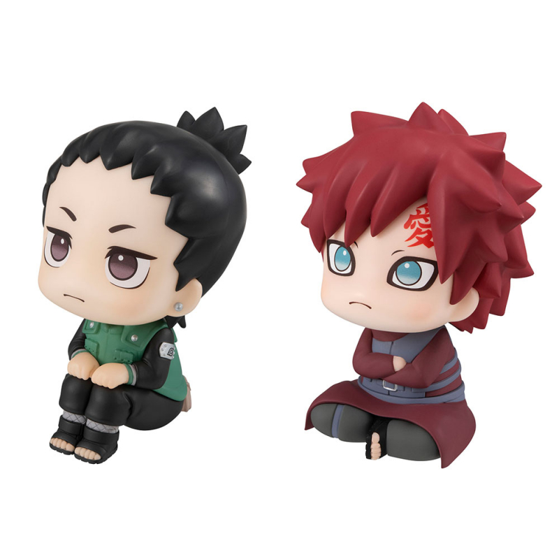 Naruto Shippuden Look Up PVC Statuen Nara Shikamaru&Gaara set (Megahouse)