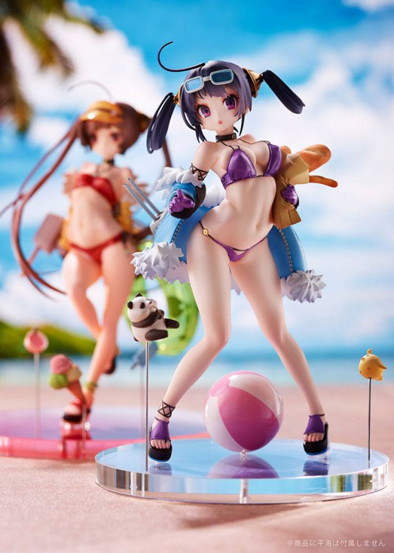 Azur Lane PVC Statue 1/7 Ning Hai Summer Hunger TF Edition (Mimeyoi)