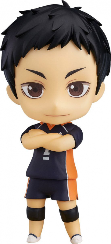 Haikyu!! Karasuno High School VS Shiratorizawa Academy Nendoroid Actionfigur Daichi Sawamura (Orange Rouge)