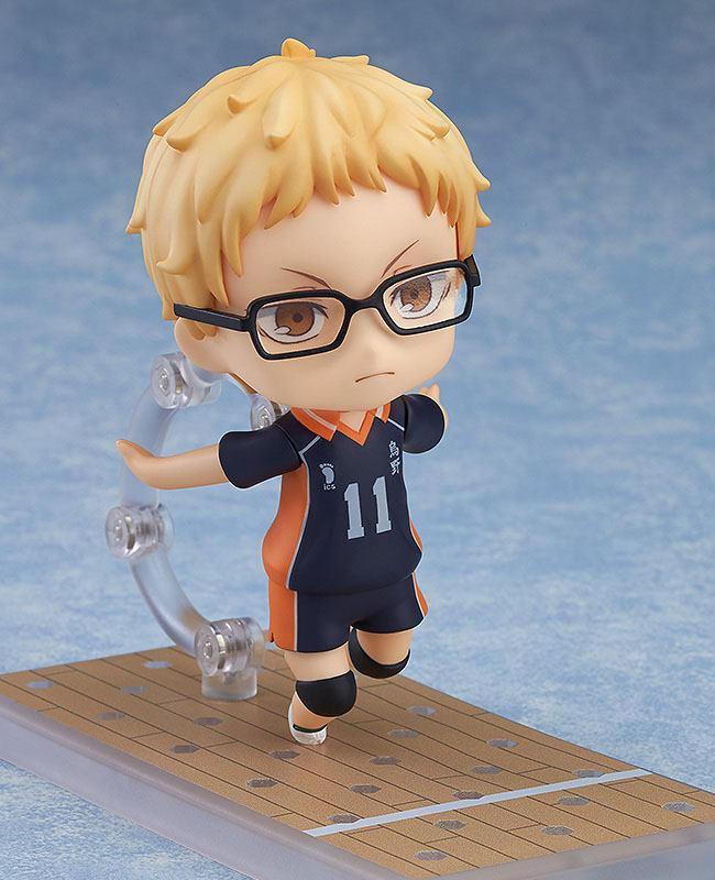 Haikyu!! Nendoroid Figur Kei Tsukishima (Orange Rouge)