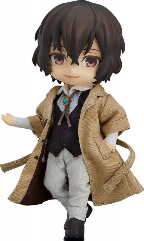 Bungo Stray Dogs Nendoroid Doll Figur Osamu Dazai (re-run) (Orange Rouge)