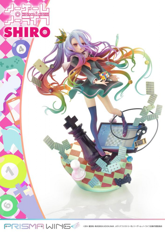 No Game No Life Prisma Wing PVC Statue 1/7 Shiro (Prime 1 Studio)