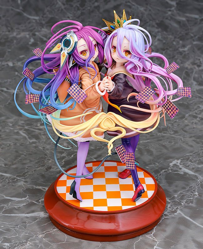 No Game No Life Statue 1/7 Shiro & Schwi (Phat Company)