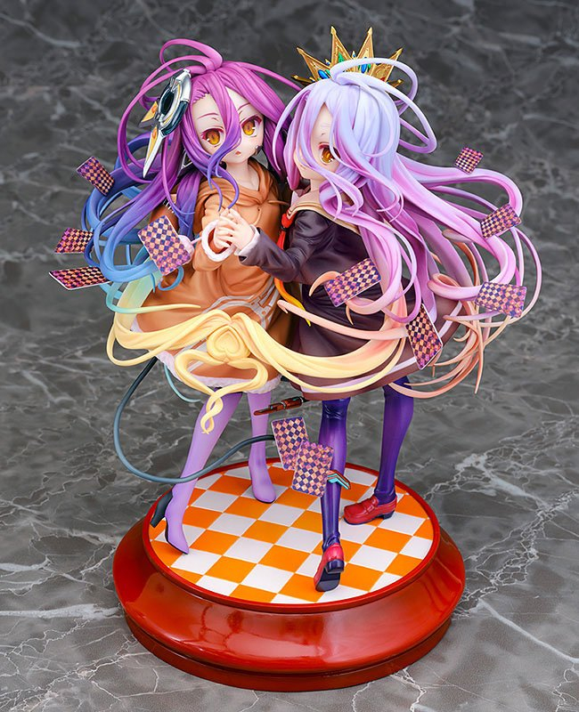 No Game No Life Statue 1/7 Shiro & Schwi (Phat Company)