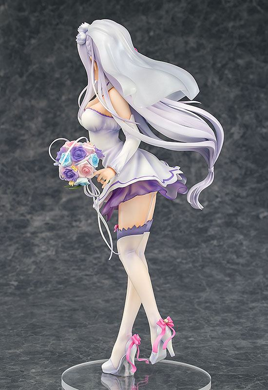 Re:Zero kara Hajimeru Isekai Seikatsu - Emilia - 1/7 - Wedding Ver. (Phat Company)