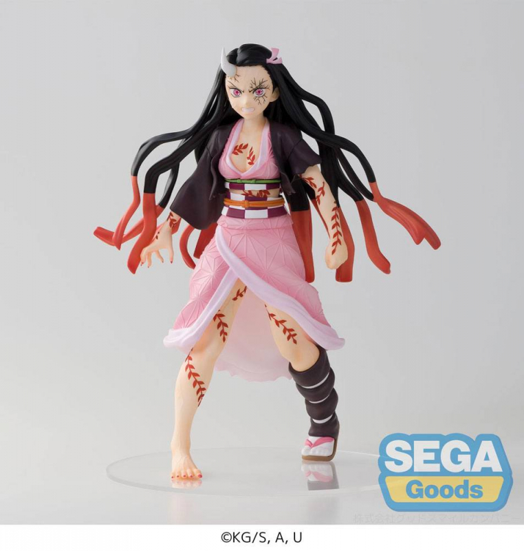 Demon Slayer: Kimetsu no Yaiba Figurizm PVC Statue Nezuko Kamado Demon Form Advancing Ver. (SEGA)