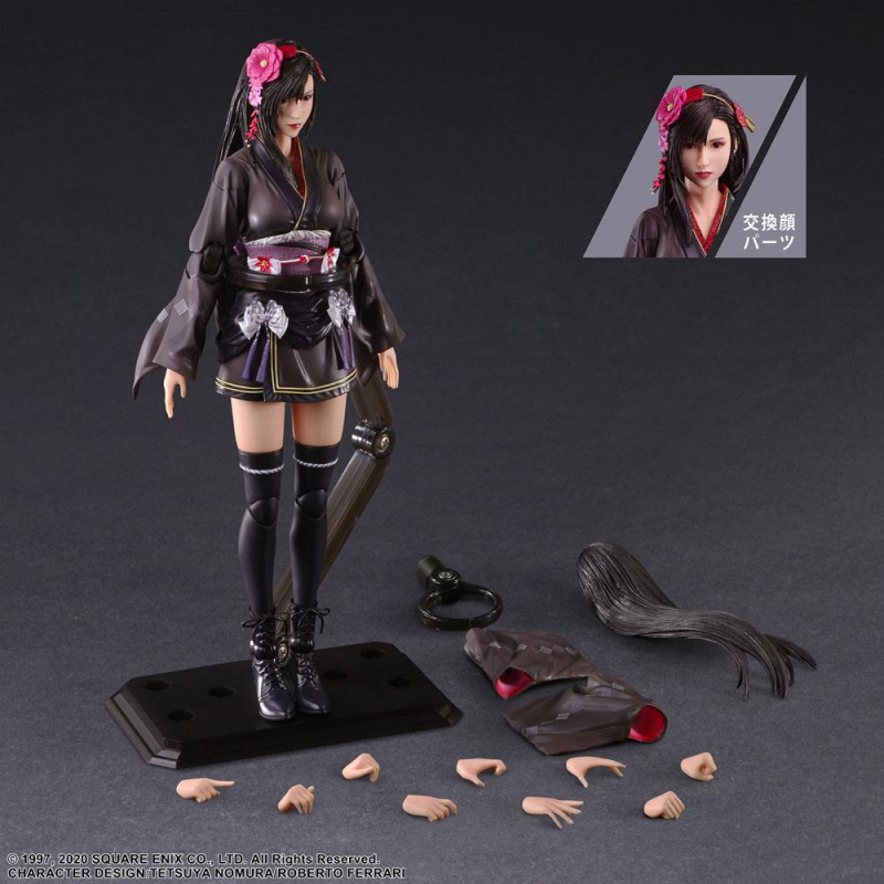 Final Fantasy VII Remake Play Arts Kai Actionfigur Tifa Lockhart Exotic Dress Ver. (Square-Enix)