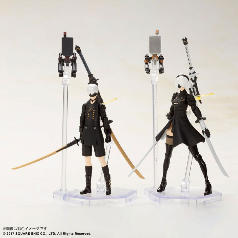 NieR Automata Actionfigur Plastic Model Kit 2B & 9S (Square-Enix)