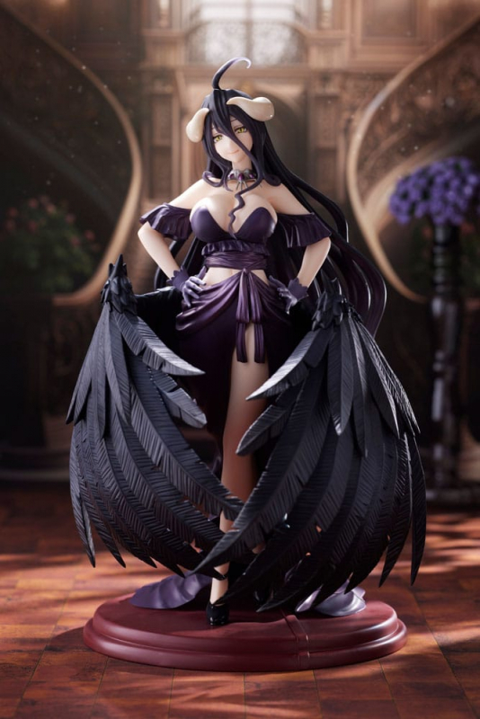 Overlord PVC Statue Albedo Black Dress Ver. (Taito Prize)