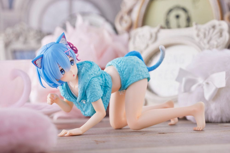 Re : Zero Japão Anime Static Figura PVC Brinquedos 11.5